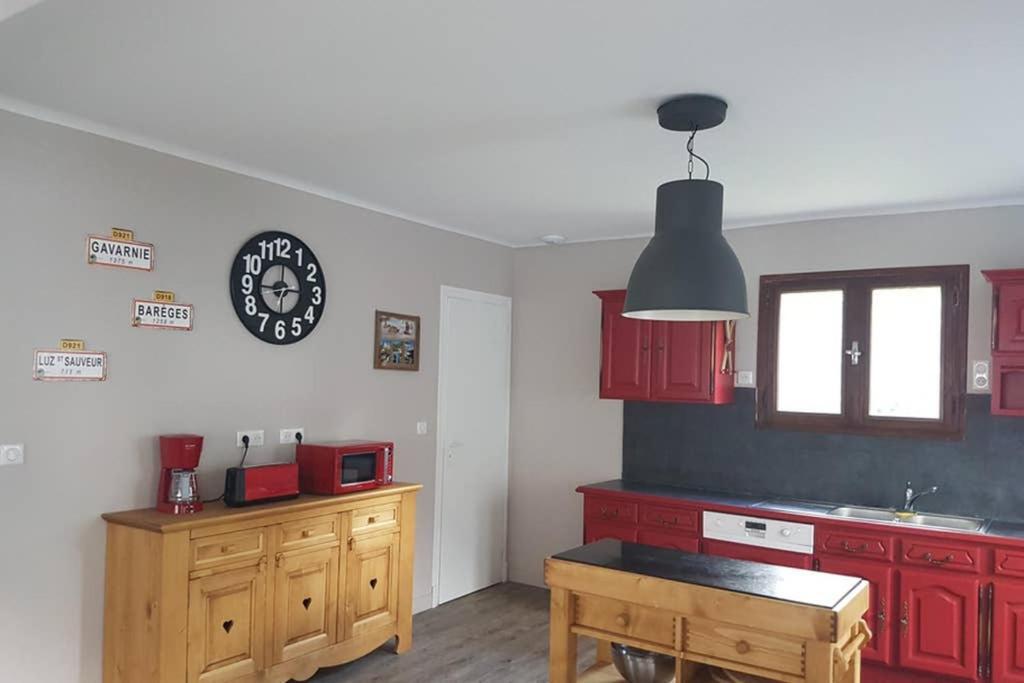 Le Gite Des 3 Vallees Villa Luz-Saint-Sauveur Bagian luar foto